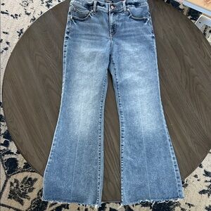 Express Blue Flare Women's Jeans